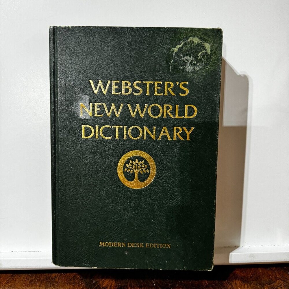 Vintage Webster's New World Dictionary - Modern Desk Edition